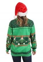 Santa's Coming Elf Ugly Christmas Sweatshirt Alt 6