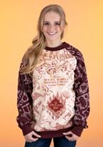 Harry Potter Marauder's Map Adult Sweatshirt Alt 1