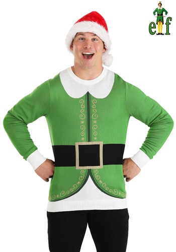 Buddy the Elf Adult Ugly Christmas Sweater