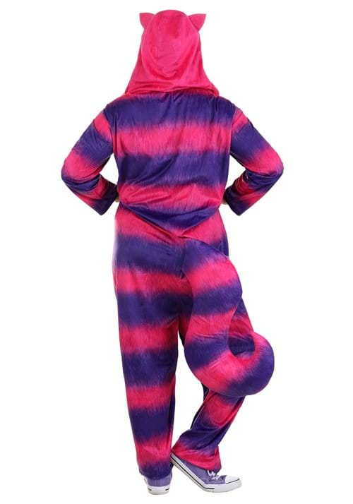 Adult Plus Size Cheshire Cat Onesie Costume | Alice in Wonderland Costumes