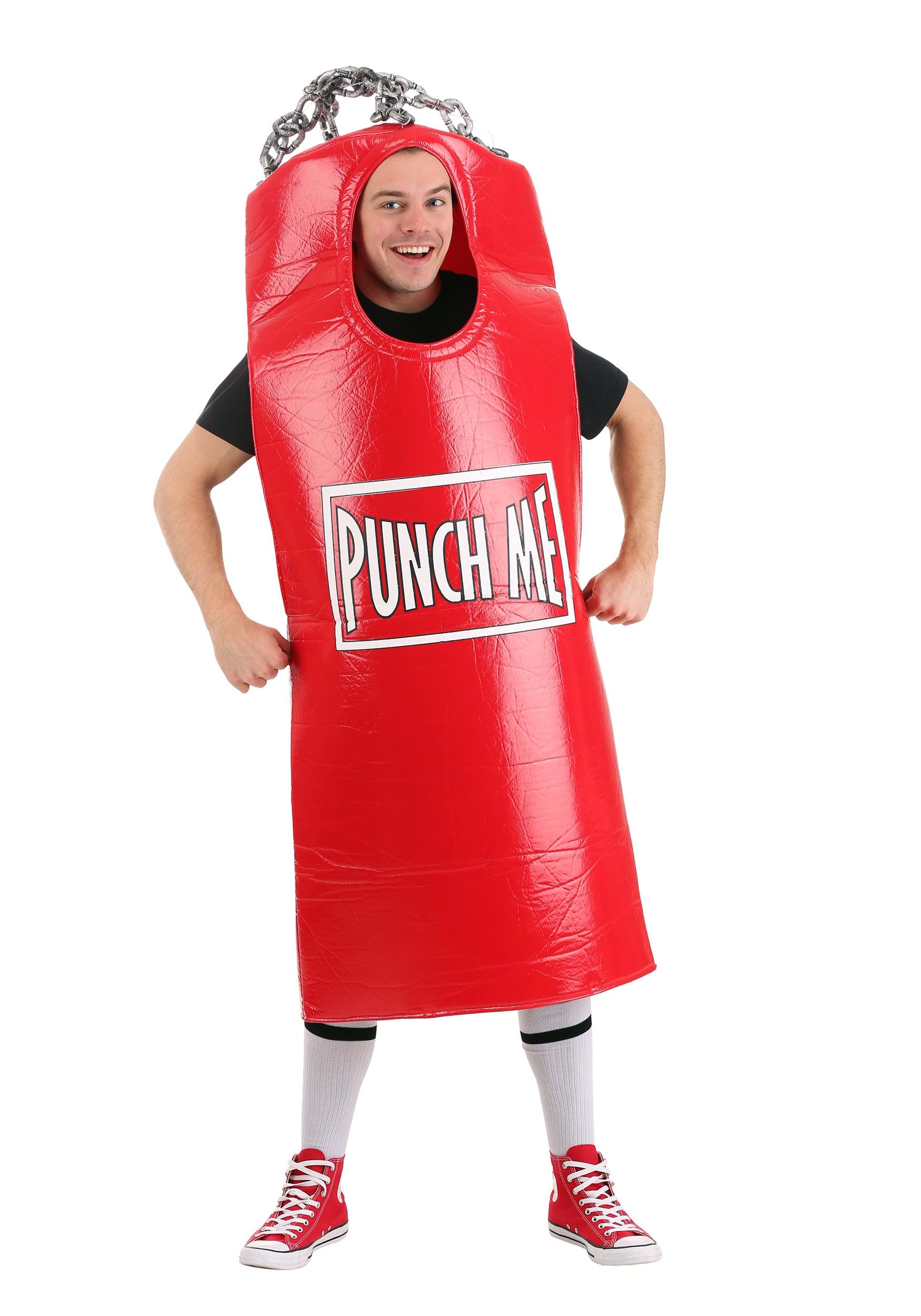diy punching bag costume