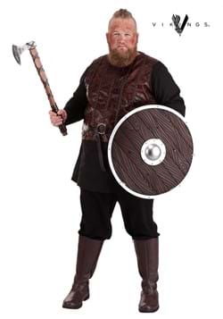 Adult Plus Vikings Bjorn Ironside Costume 