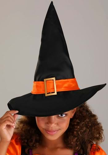 Orange Light-Up Witch Girls Costume