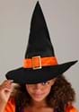 Girl's Orange Light-Up Witch Costume alt 2