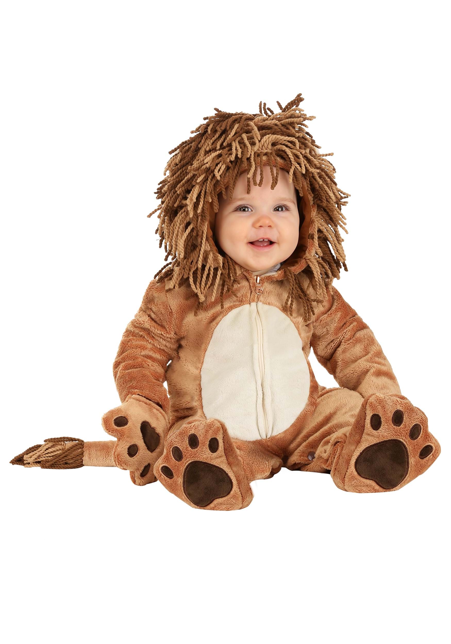 Disfraz de mono infantil león Multicolor