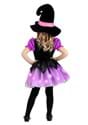 Toddler Pink Light Up Witch Costume Alt 1