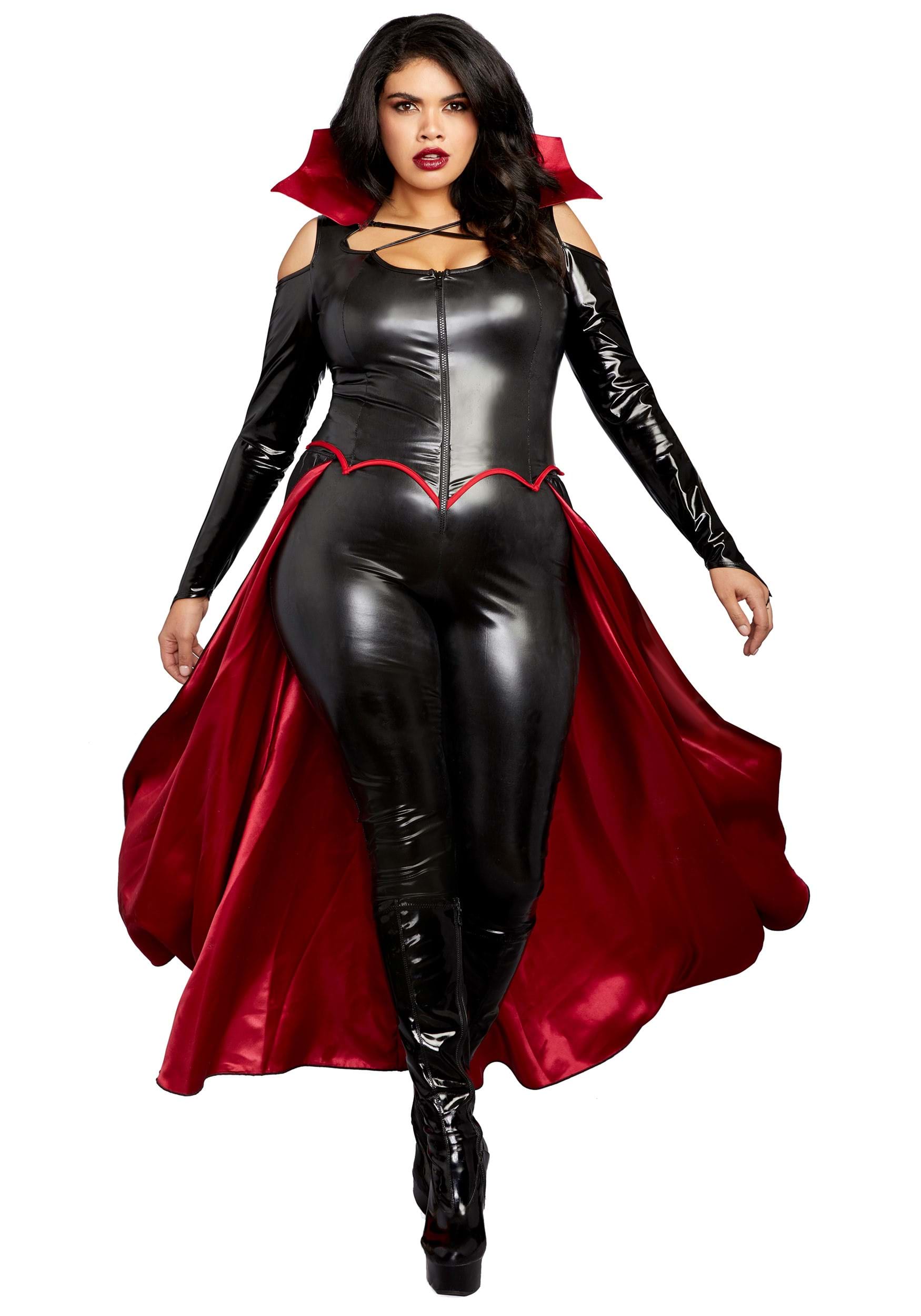 Sexy Princess of Darkness Women's Vampire Costume (Plus Size)