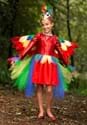 Girl's Tropical Parrot Dress Costume-update