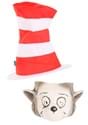 The Cat in the Hat Latex Mask & Hat Kit Alt 4
