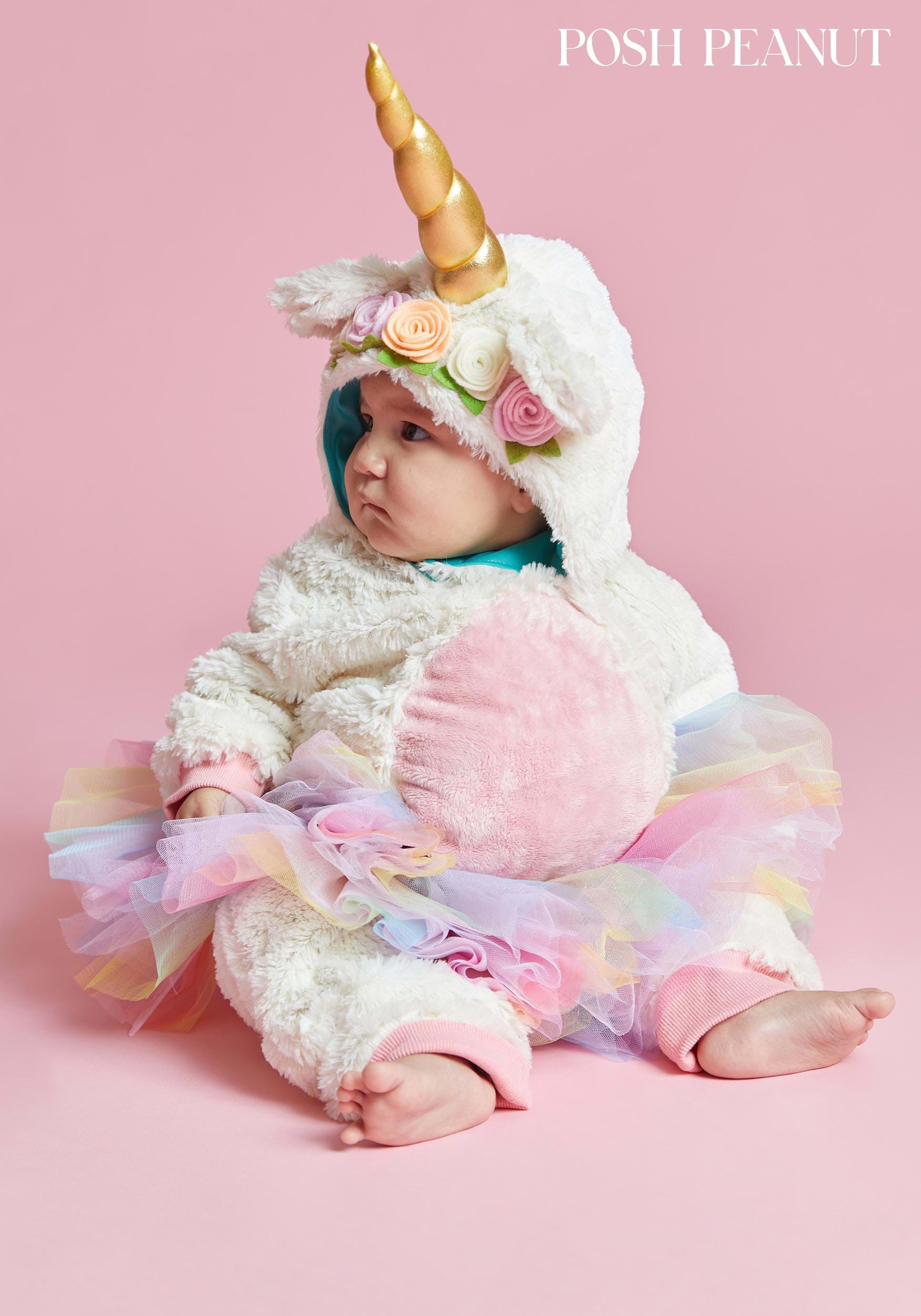 Posh Peanut Infant Eleanor Unicorn Costume