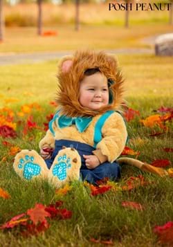 Tianhaik 3-teiliges Set für Neugeborene Hose Strampler Halloween-Kürbis-Kostüm Mütze 