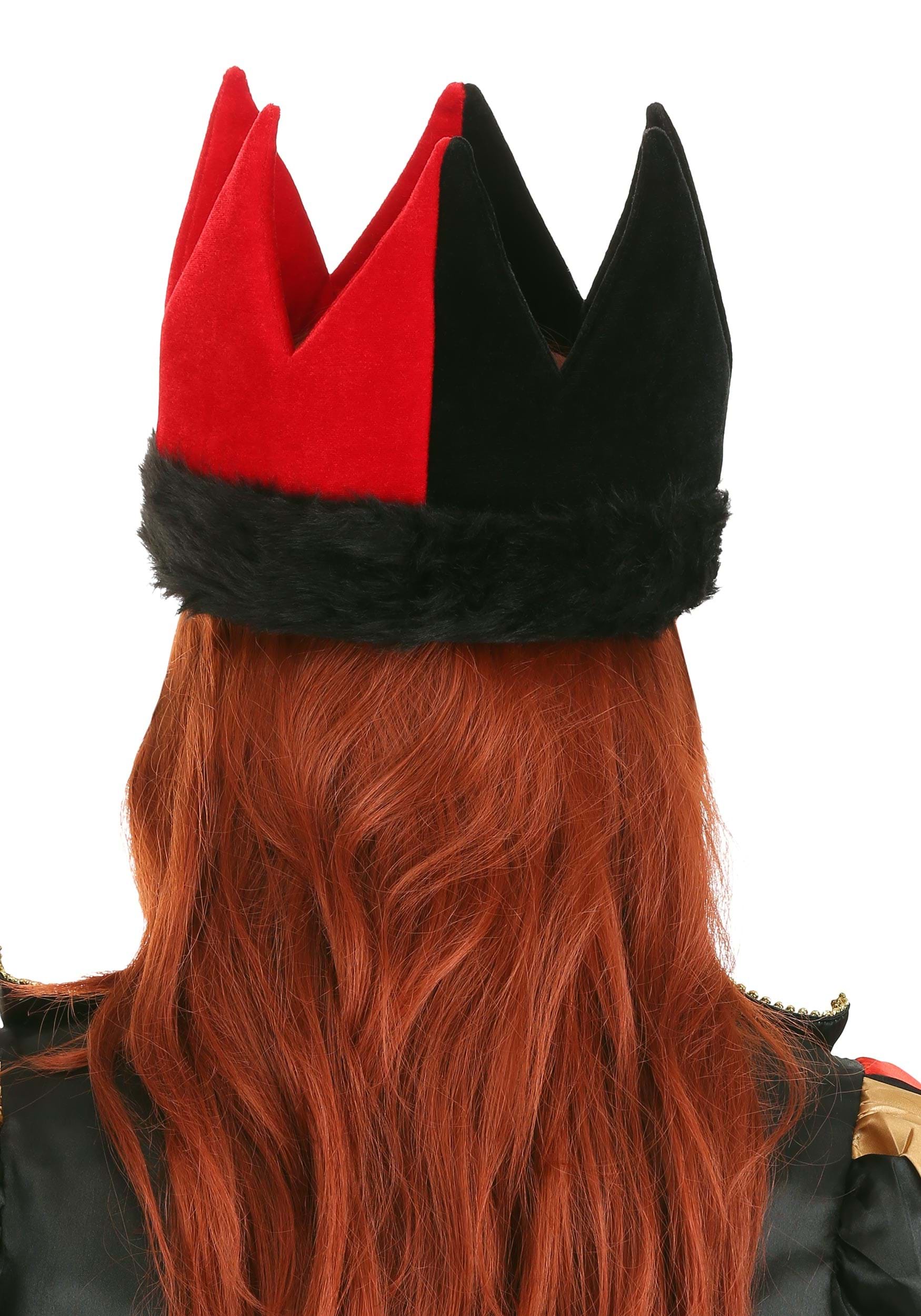 Queen of Hearts Crown Costume Hat