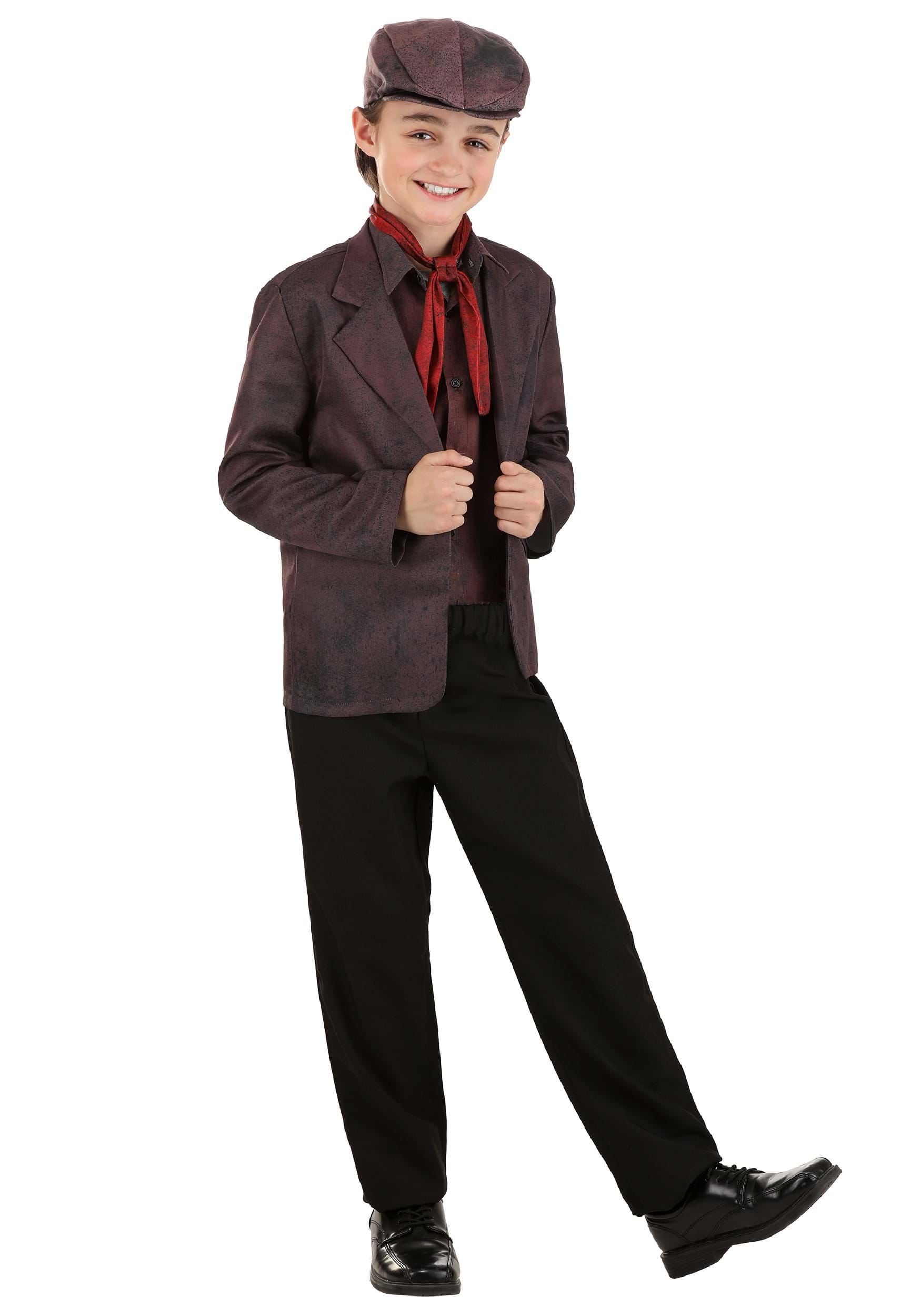 Photos - Fancy Dress Mary Poppins FUN Costumes  Bert Kid's Costume Brown 