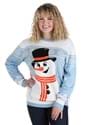 Friendly Snowman Ugly Christmas Sweater for Adults Alt 3