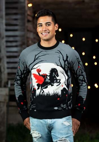 Headless Horseman Halloween Sweater main-update