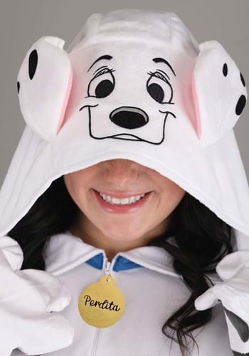 Women's Plus Size 101 Dalmatians Perdita Costume Onesie