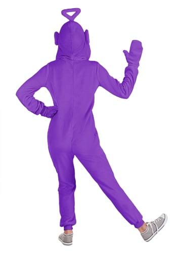 Teletubbies Tinky Winky Adult Jumpsuit Costume
