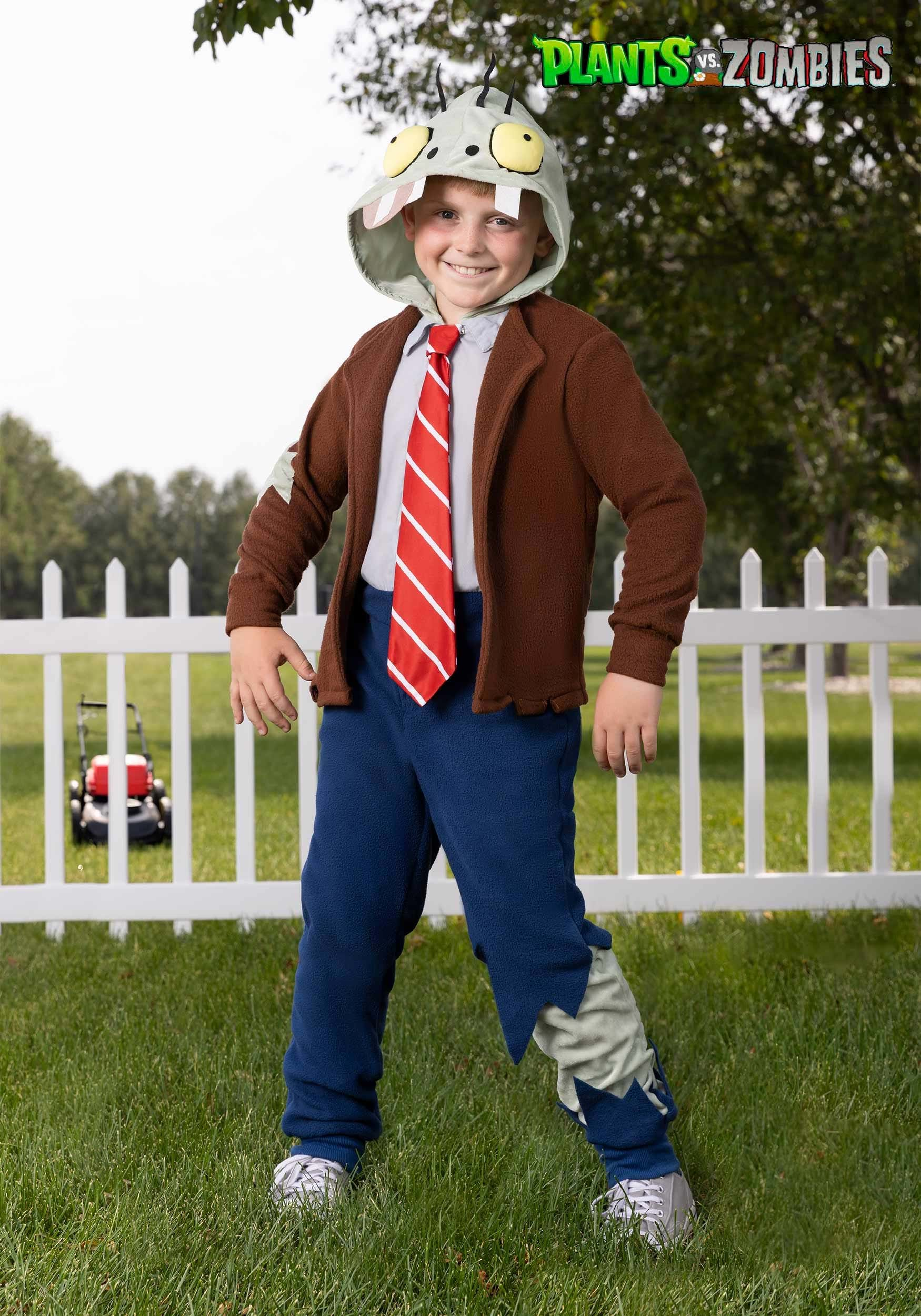 Plants Vs Zombies Zombie Costume for Kids