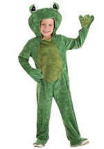 Green Toddler Toad Costume Alt 1