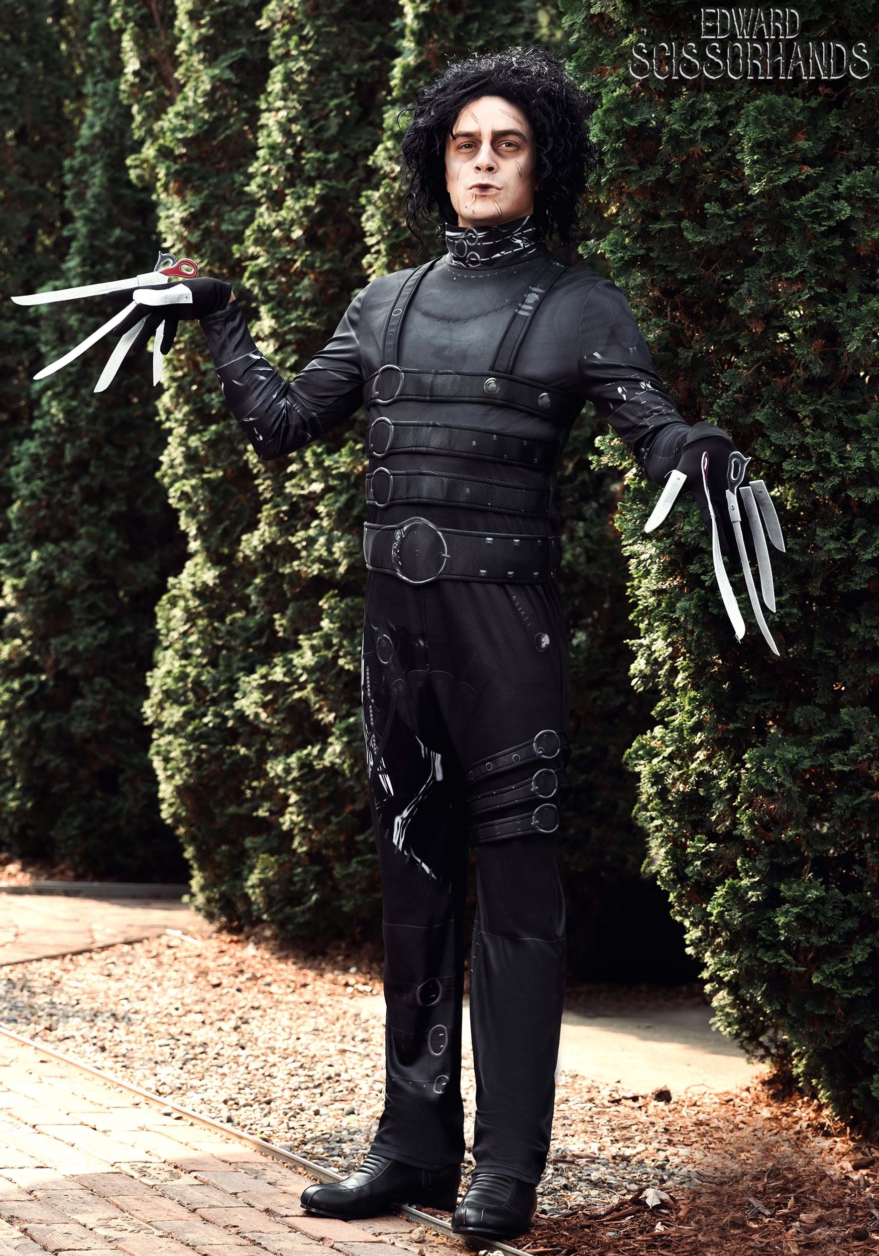 Edward Scissorhands Costume For Adults Movie Costumes