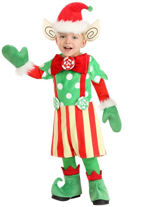 Holiday Helper Toddler Elf Costume