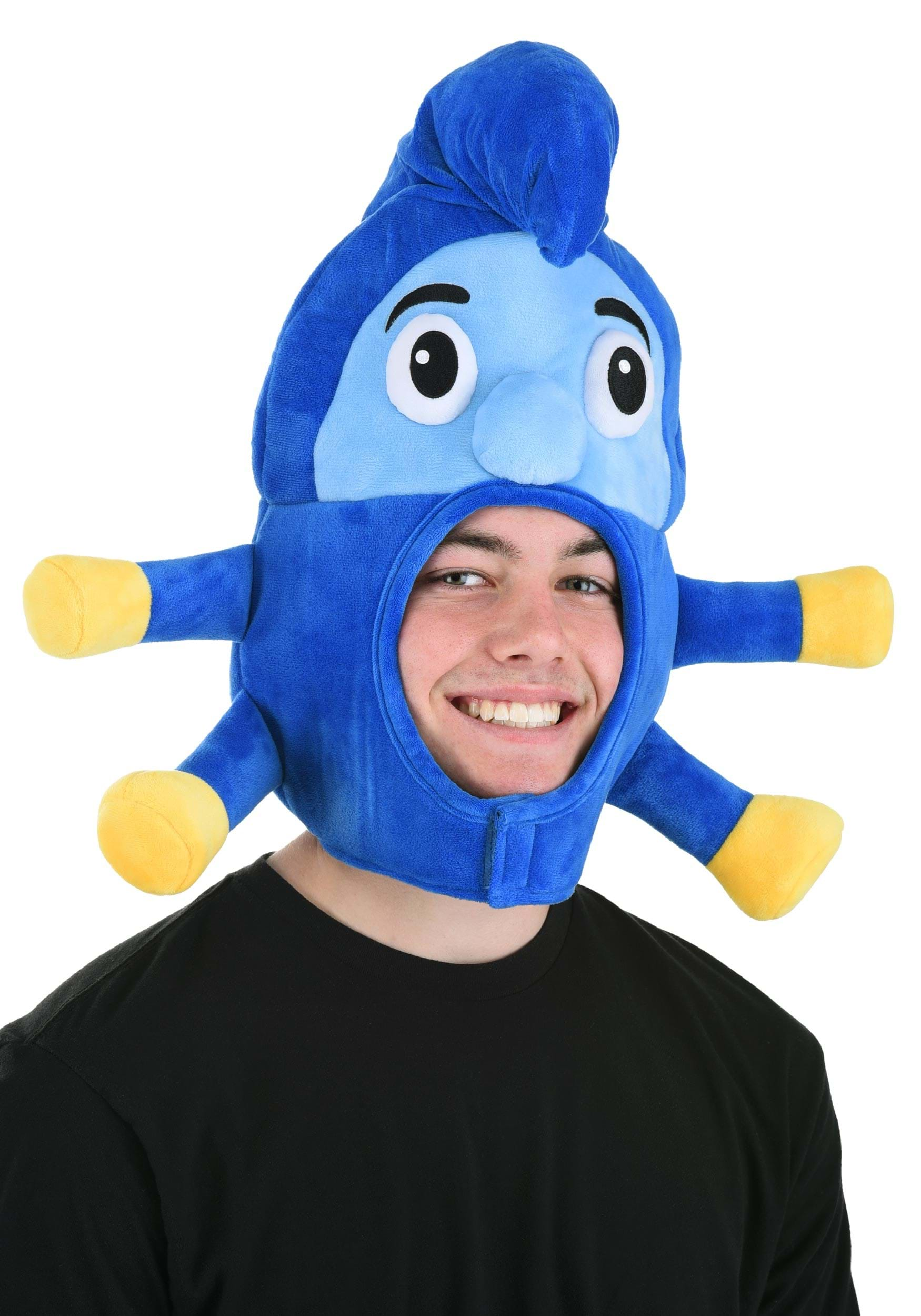 Plush Caterpillar Costume Hood