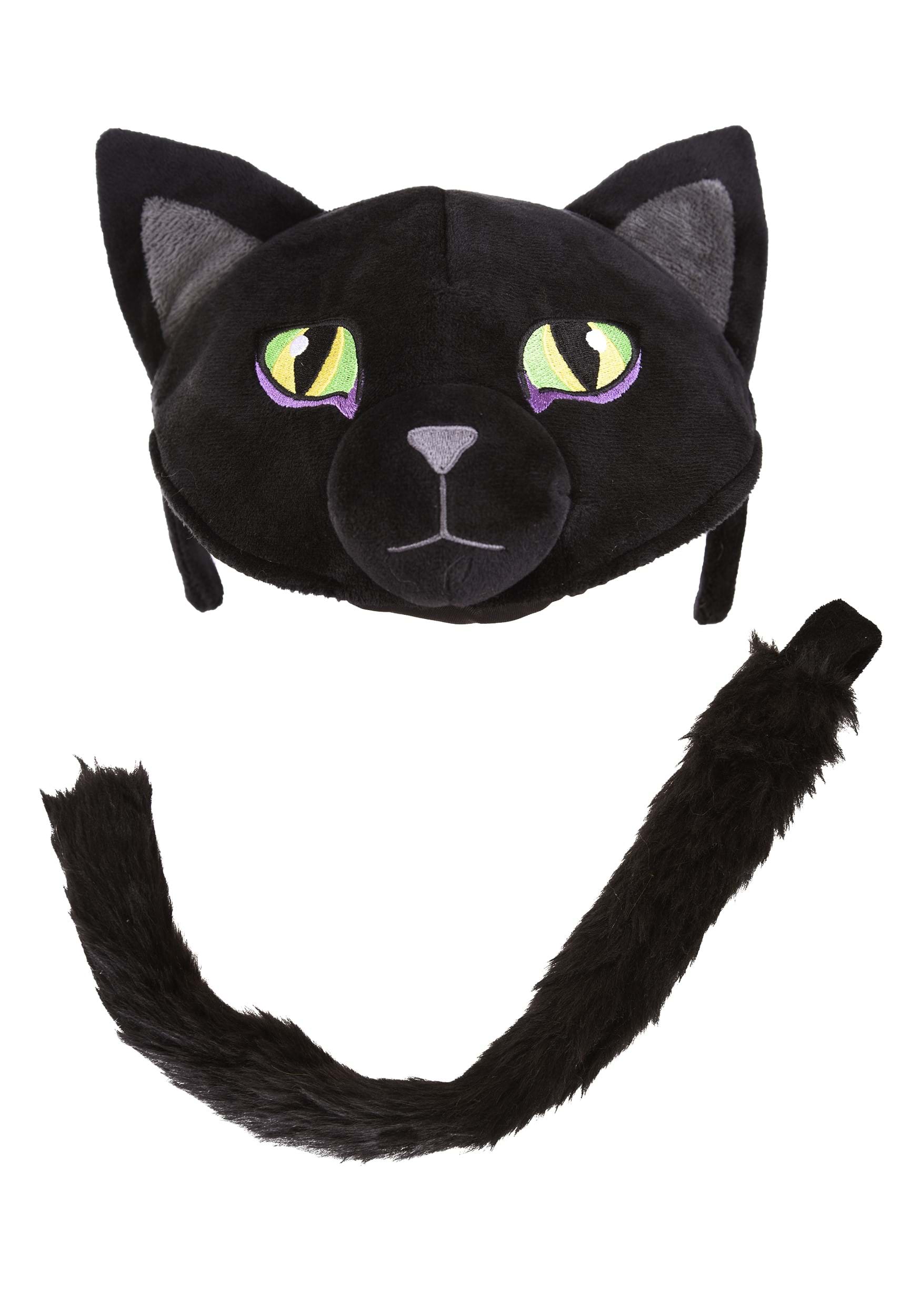 Accessory Cat Soft Headband & Tail Costume Kit
