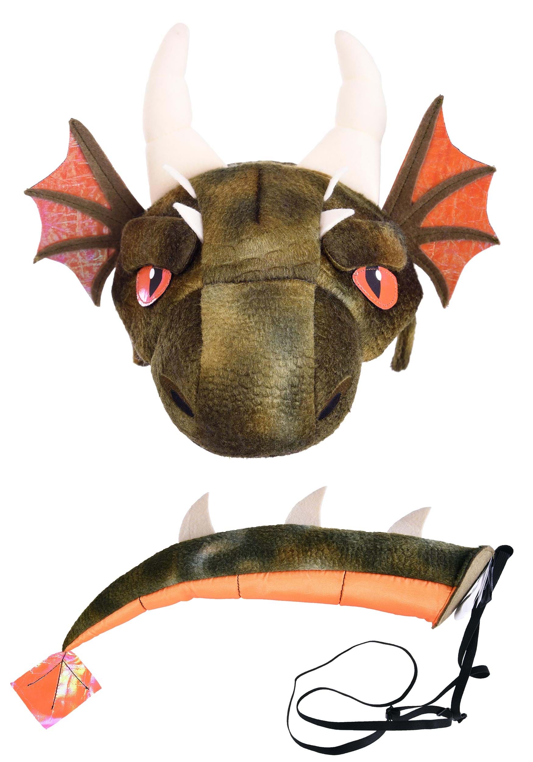 Dragon Soft Headband & Tail Costume Kit
