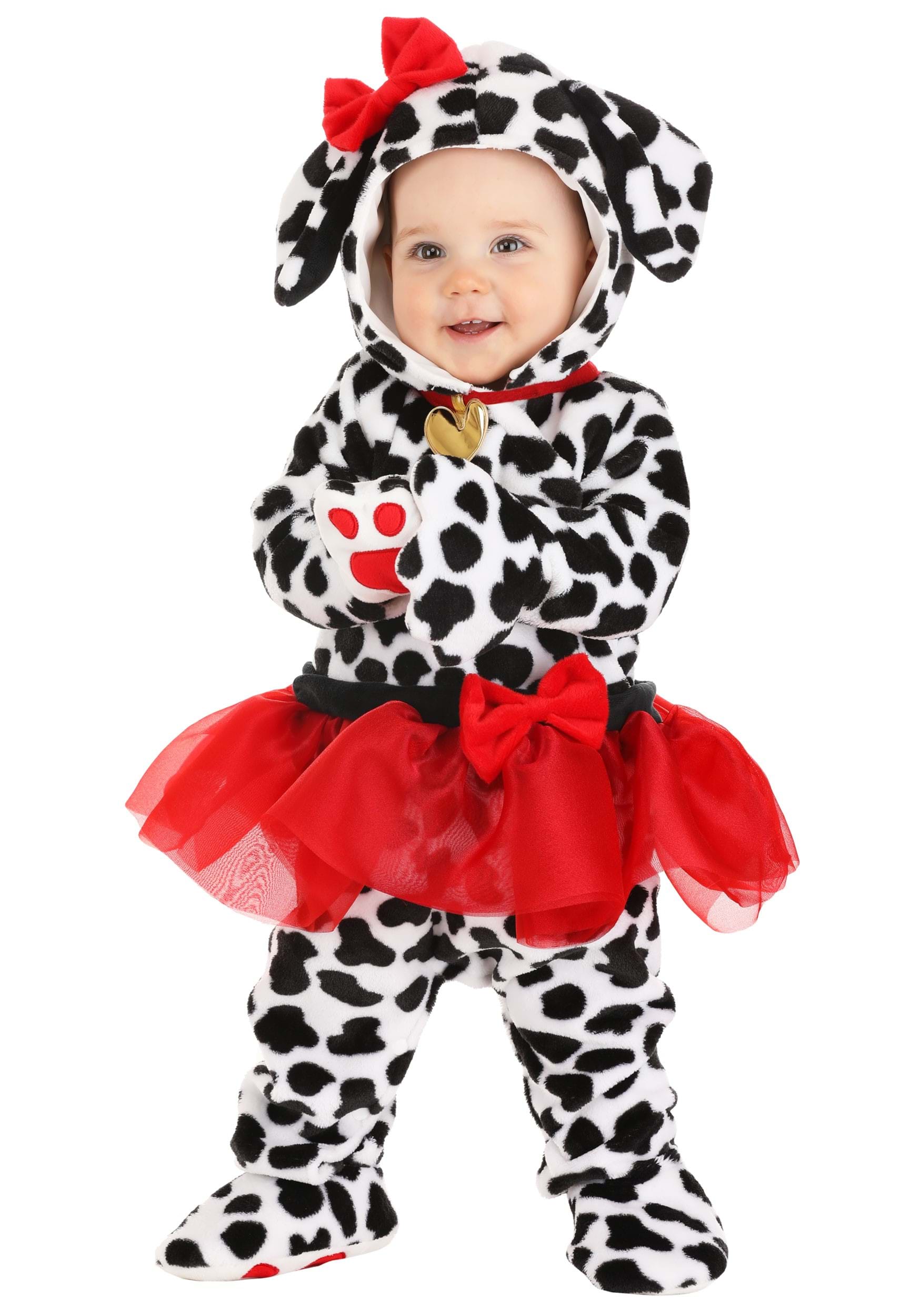 Soft Infant Dalmatian Tutu Costume