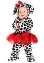 Infant Plush Dalmatian Tutu Costume Alt 2