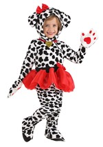 Toddler Soft Dalmatian Tutu Costume Alt 2