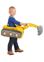 Toddler Ride in Excavator Costume Alt 1
