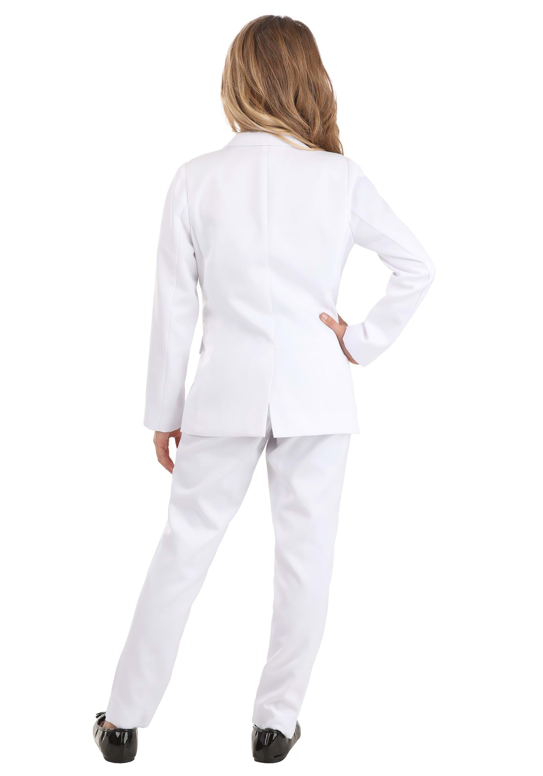 White Sport Suit Girls, Girls Clothes Age 10
