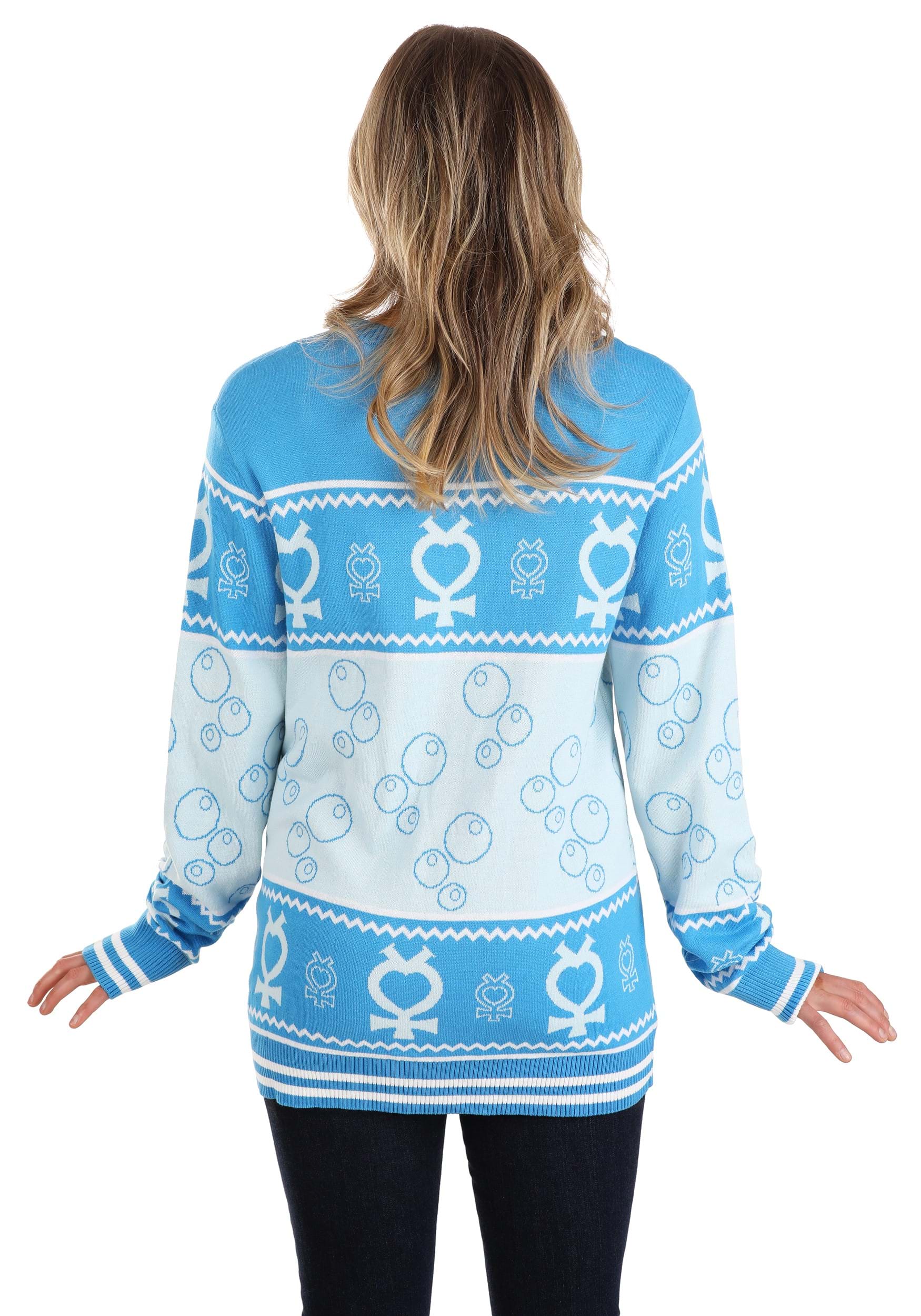 Sailor Mercury Ugly Sweater For Adults