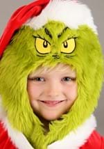 Toddler Grinch Santa Claus Costume Alt 1