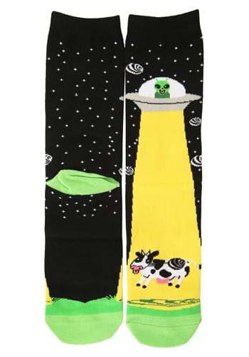 Alien Abduction Adult Socks | Alien Accessories