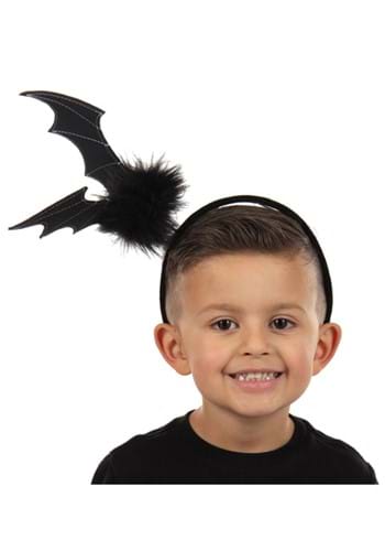 Black Springy Bat Headband Costume