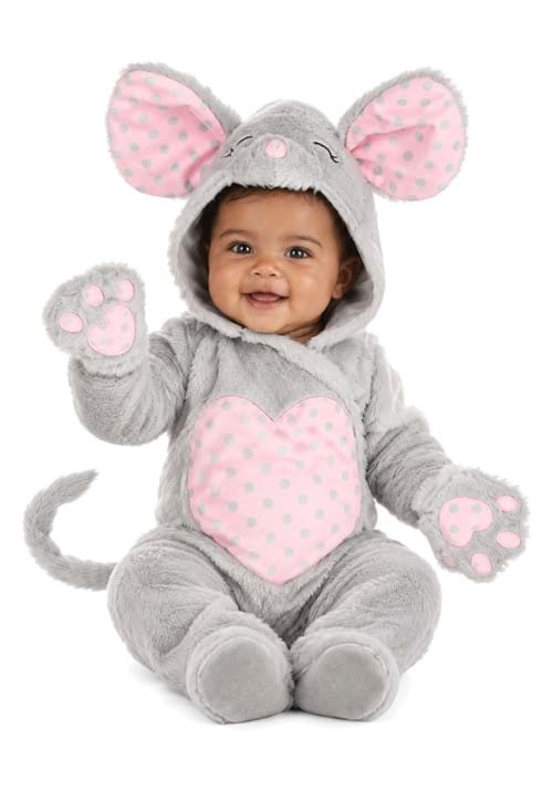 Infant Polka Dot Mouse Costume New Main