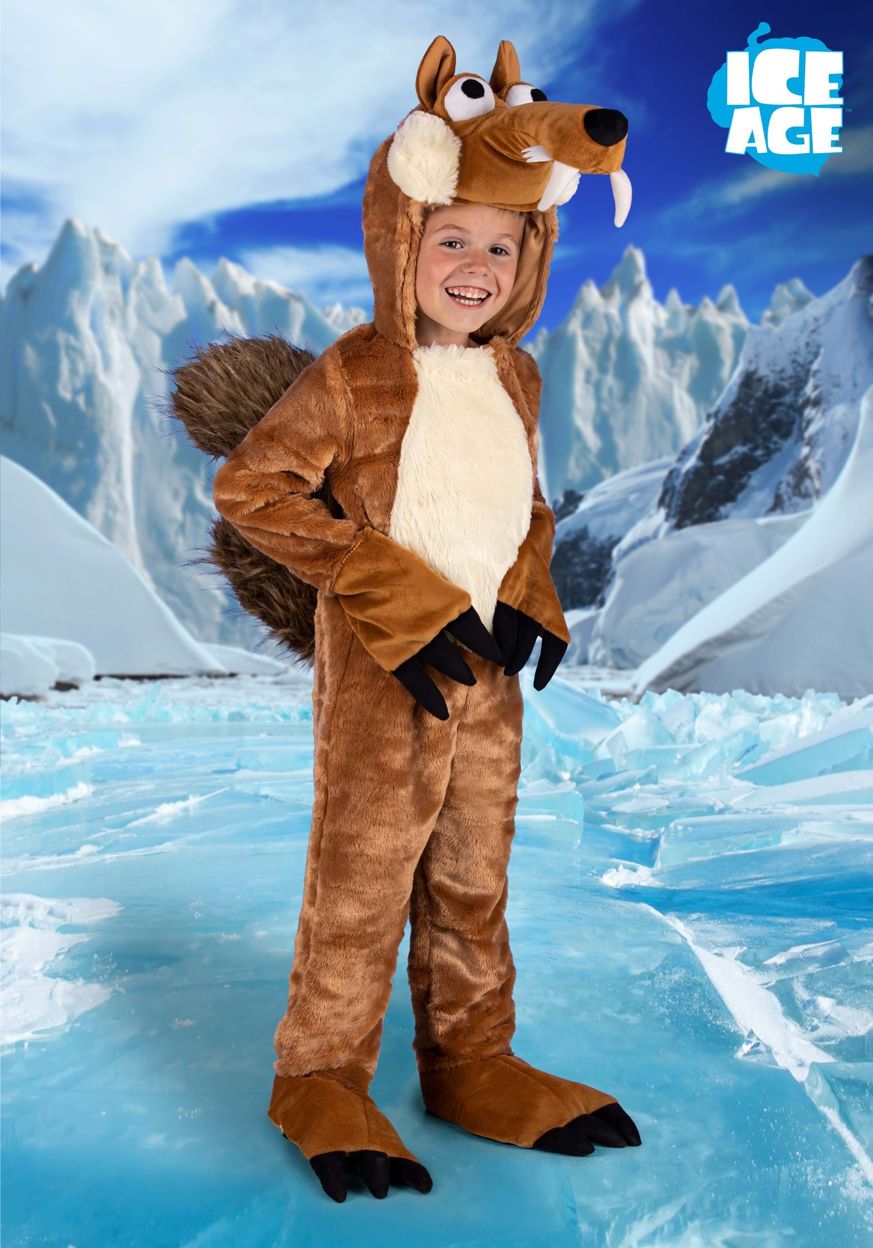 Manners The trail Pef Ice Age Toddler Scrat Costume