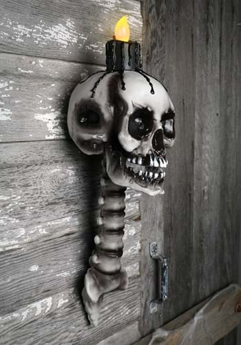 Light Up Skull Torch