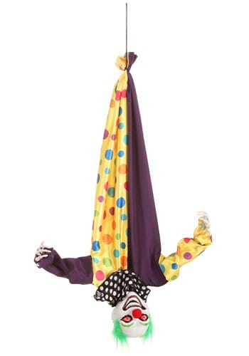 2.8 Foot Animated Hanging Evil Clown Prop