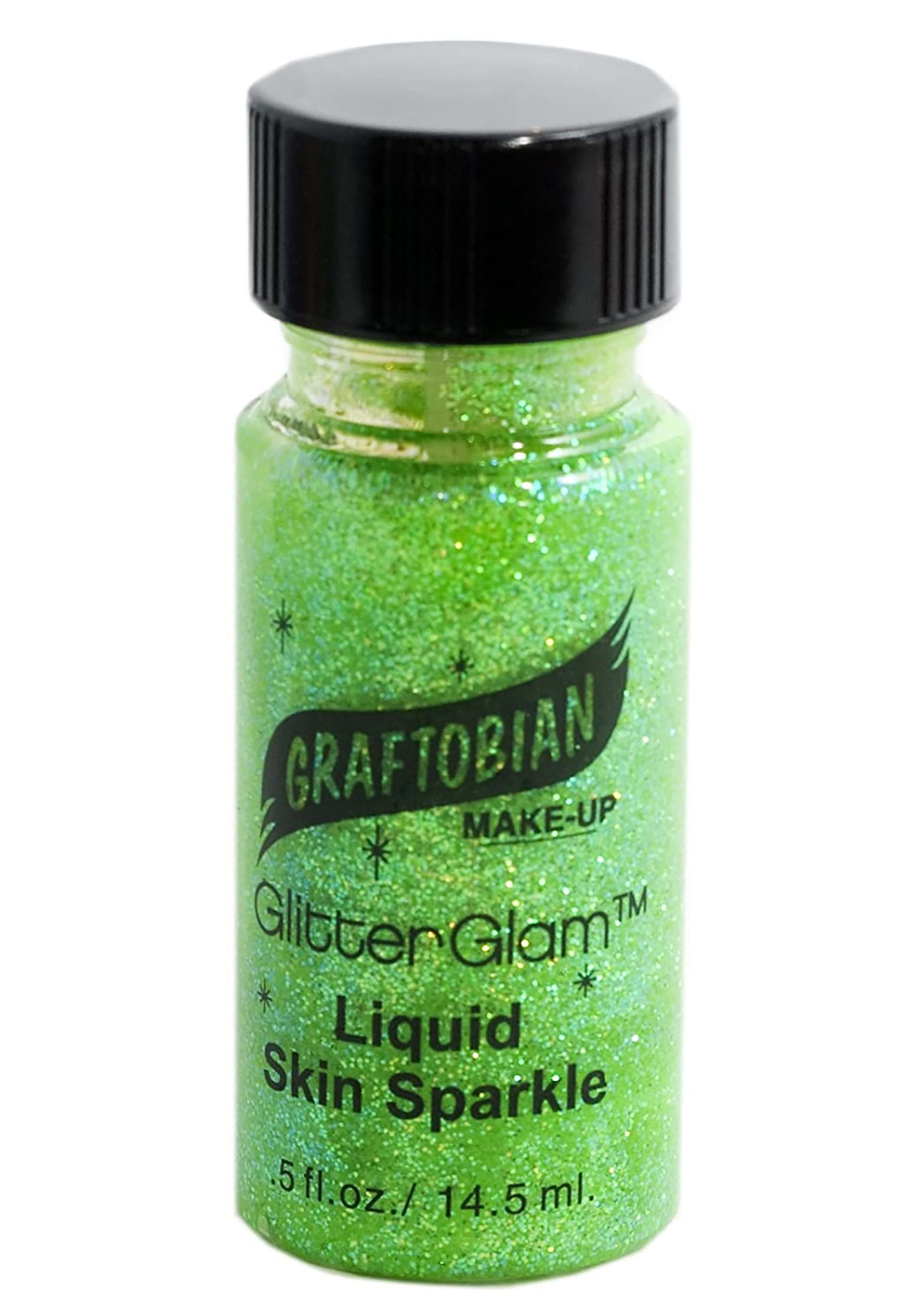 GLITTERGLAM .5 onzas de maquillaje de brillo líquido verde Multicolor Colombia