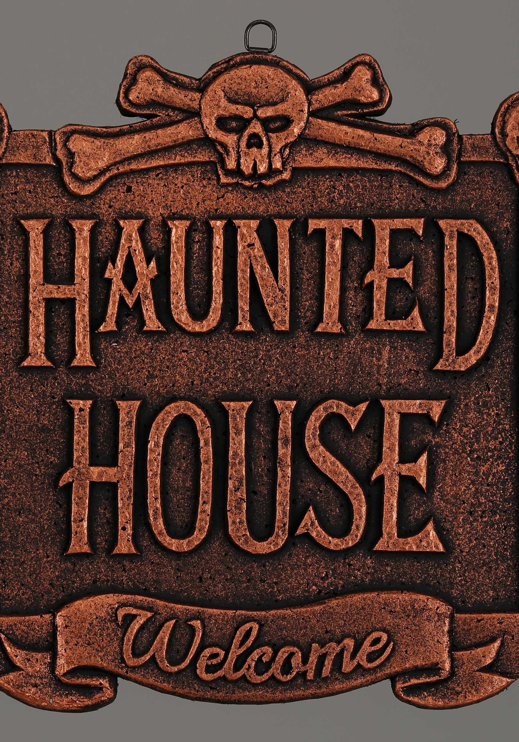 Haunted House 13" Sign