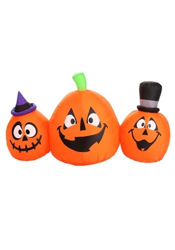 4FT Inflatable 3-Pumpkins Lawn Decoration