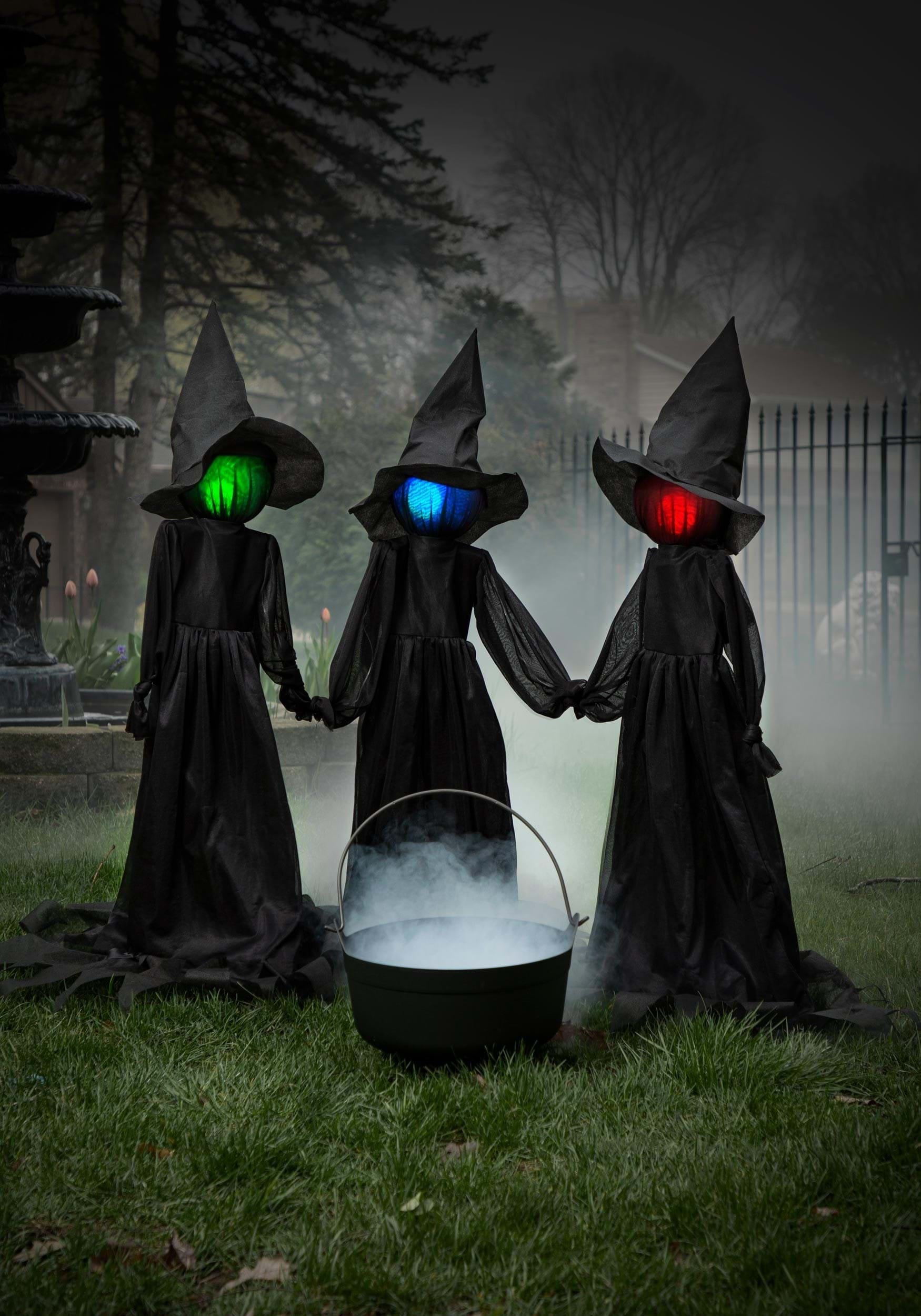 Enchanting Halloween Decorations: Embrace the Magic of 3 Witches