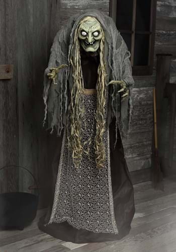5 Foot Hag the Witch Animatronic Decoration