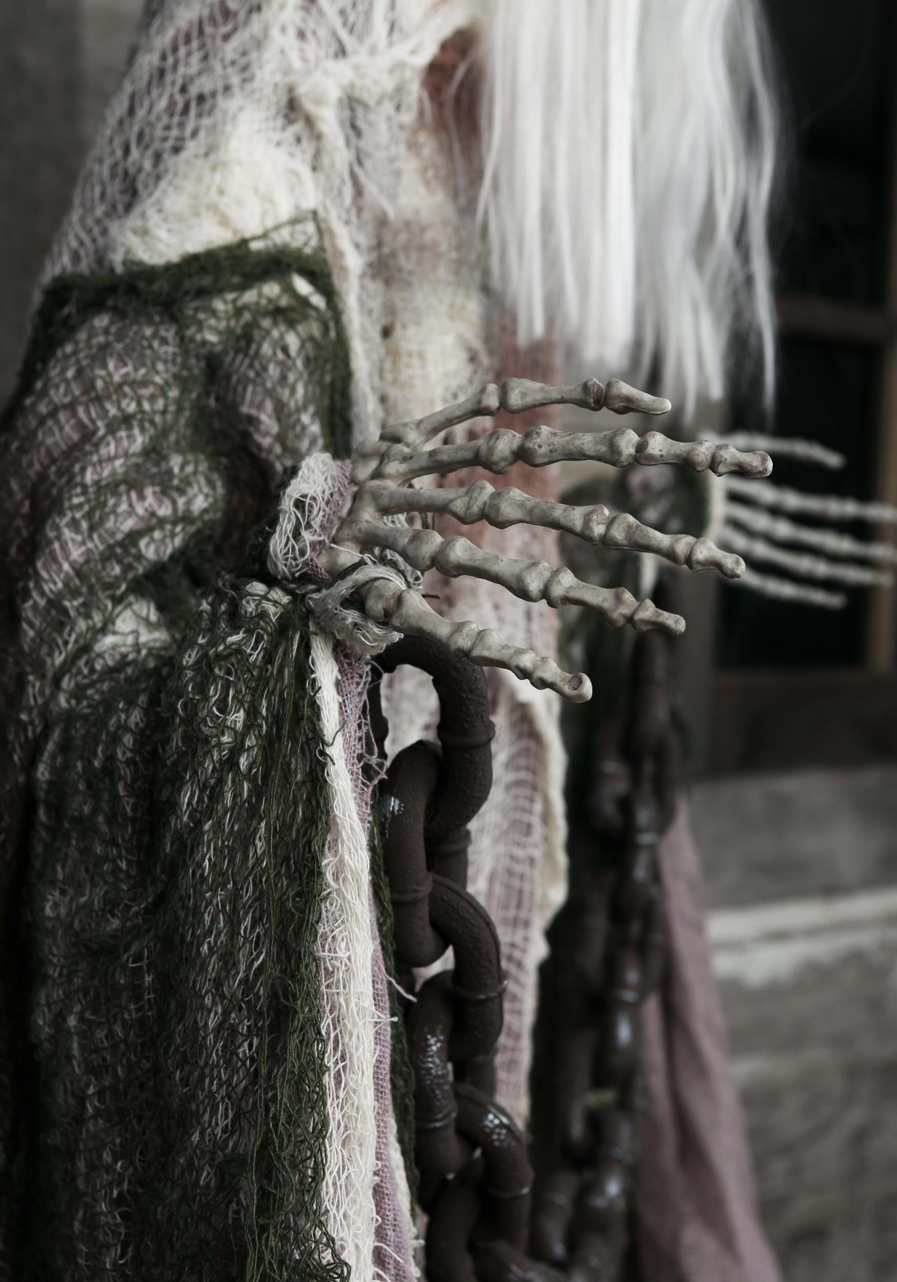 thumbnail image 2 of 5ft 6 Faceless Ghoul Halloween Prop – Animated, Sound Activated, Scary Decor 2 of 5