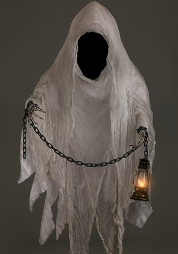 5FT Large Hanging Faceless Ghost Halloween Prop | Ghost Decorations