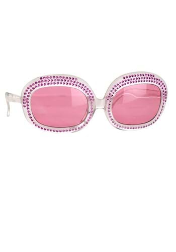 Pink Square Piano Player Costume Glasses | Costume Accessories