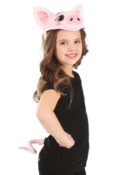 Pig Plush Headband Tail Kit
